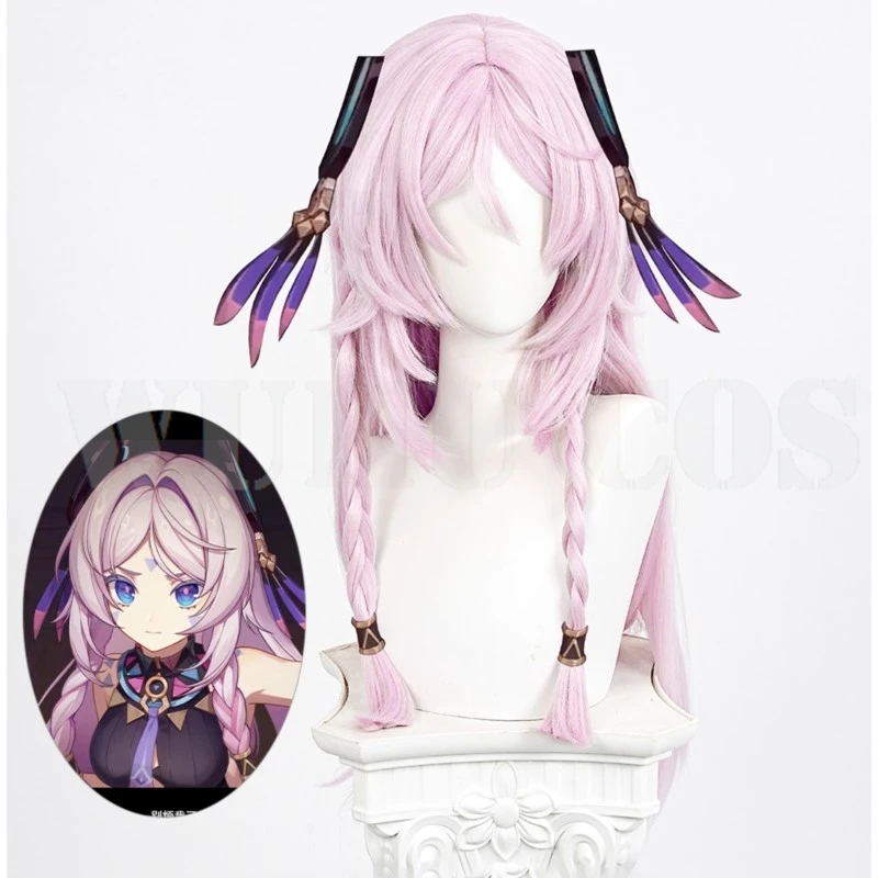 Genshin Impact Citlali Cosplay Wig Masters of The Night-Wind Purple Braid Long Hair Heat-resistant Fiber Hair Free Net Halloween
Genshin Impact Citlali Cosplay Wig Masters of The Night-Wind Purple Braid Long Hair Heat-resistant Fiber Hair Free Net Halloween