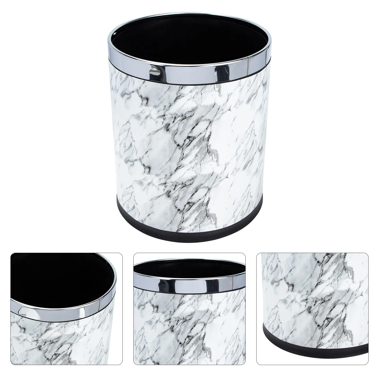 Plastic Marble Pattern Trash Can Round Garbage Bin for Bathroom Kitchen Office Home Waste Storage Bucket Marbling Trash Can
Plastic Marble Pattern Trash Can Round Garbage Bin for Bathroom Kitchen Office Home Waste Storage Bucket Marbling Trash Can