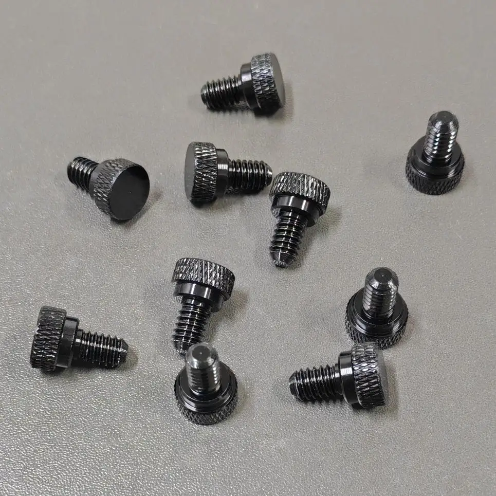 6#-32 1/4-20 UNC Knurled Thumb Screws Mixed Color Anodized Aluminum Hand Tight Screw for Computer Case PC Side Panel 10Pcs
6#-32 1/4-20 UNC Knurled Thumb Screws Mixed Color Anodized Aluminum Hand Tight Screw for Computer Case PC Side Panel 10Pcs
