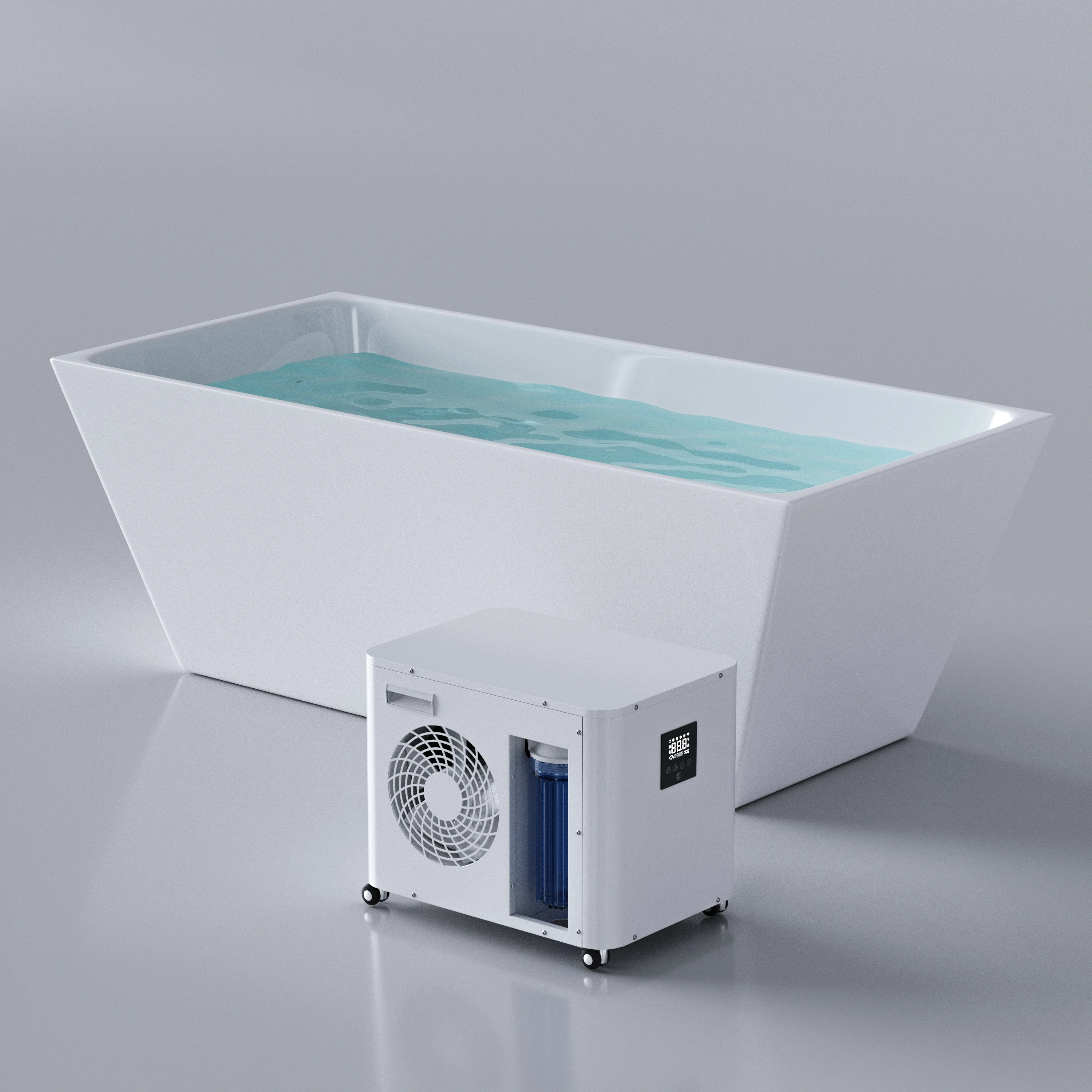 Icegalax Bathroom Acrylic Ice Bath Tub for Cold Water Therapy Freestanding SPA Bathtub Fitness Recovery Cold Plunge Tub
Icegalax Bathroom Acrylic Ice Bath Tub for Cold Water Therapy Freestanding SPA Bathtub Fitness Recovery Cold Plunge Tub