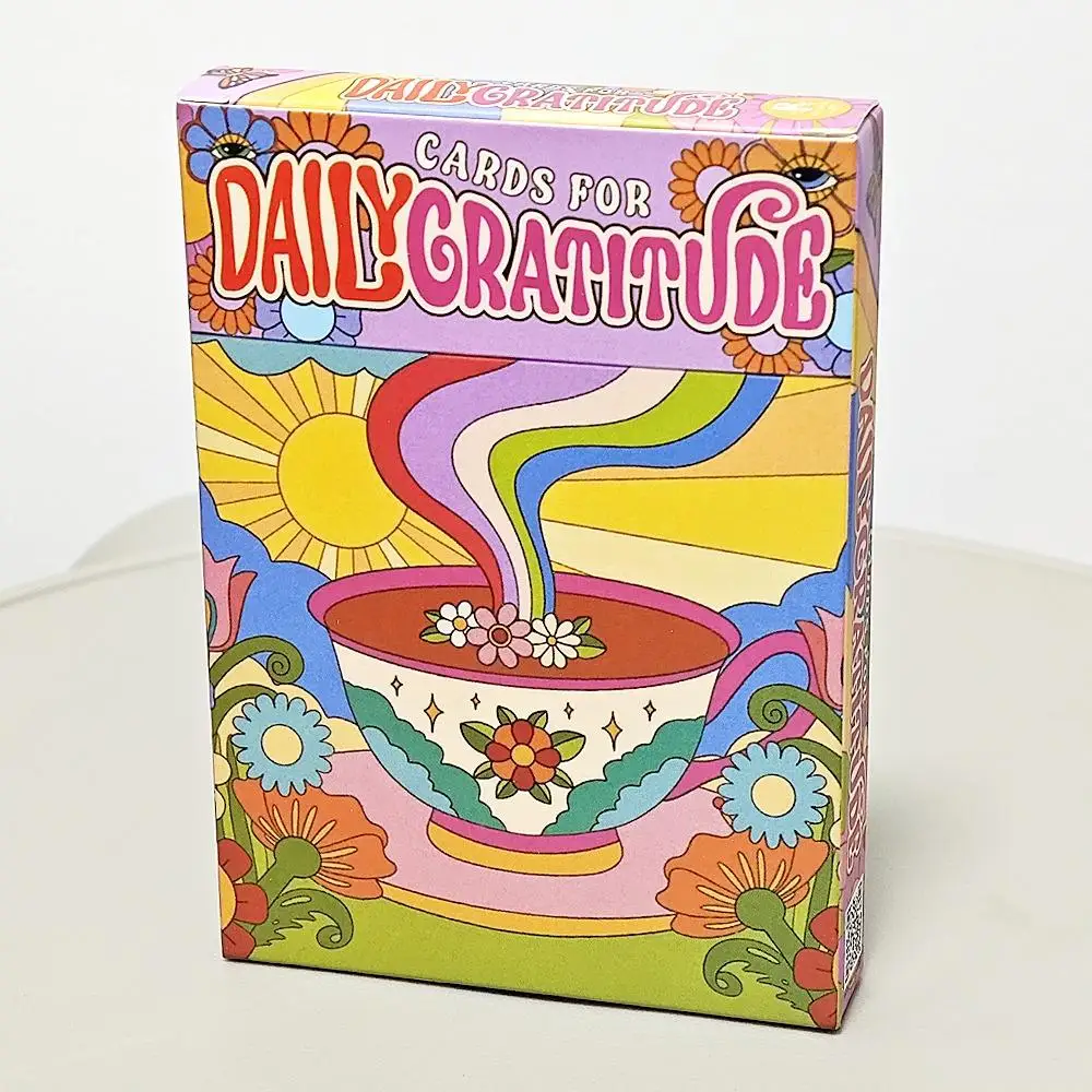 Cards for Daily Gratitude: Be Thankful Everyday A 40-card Deck To Create A Habit of Thankfulness 10.4*7.3cm
Cards for Daily Gratitude: Be Thankful Everyday A 40-card Deck To Create A Habit of Thankfulness 10.4*7.3cm