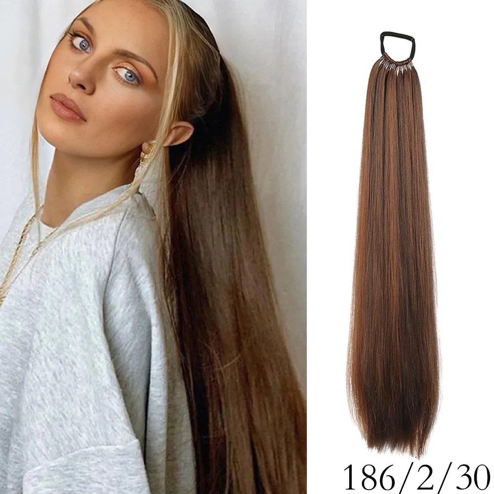 Synthetic Ponytail Extension Pony Tail With Hair Tie Long Straight Braiding Hair Ponytail DIY Braided For Women Daily Life
Synthetic Ponytail Extension Pony Tail With Hair Tie Long Straight Braiding Hair Ponytail DIY Braided For Women Daily Life