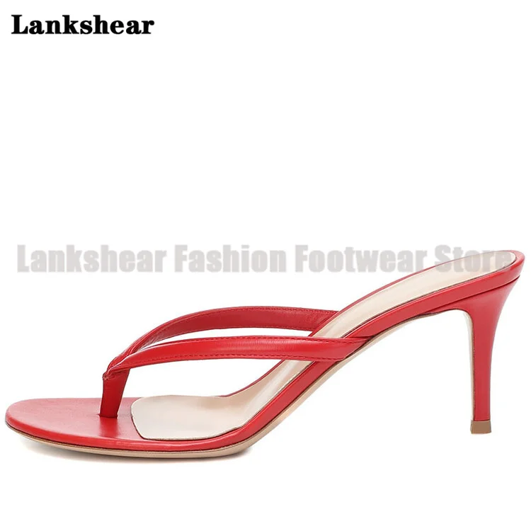 Sexy Stiletto Heel Flip Flops Slippers Round Toe Slip On Mules Elegant Party Women Shoes Summer Sandalias De Mujer Verano
Sexy Stiletto Heel Flip Flops Slippers Round Toe Slip On Mules Elegant Party Women Shoes Summer Sandalias De Mujer Verano
