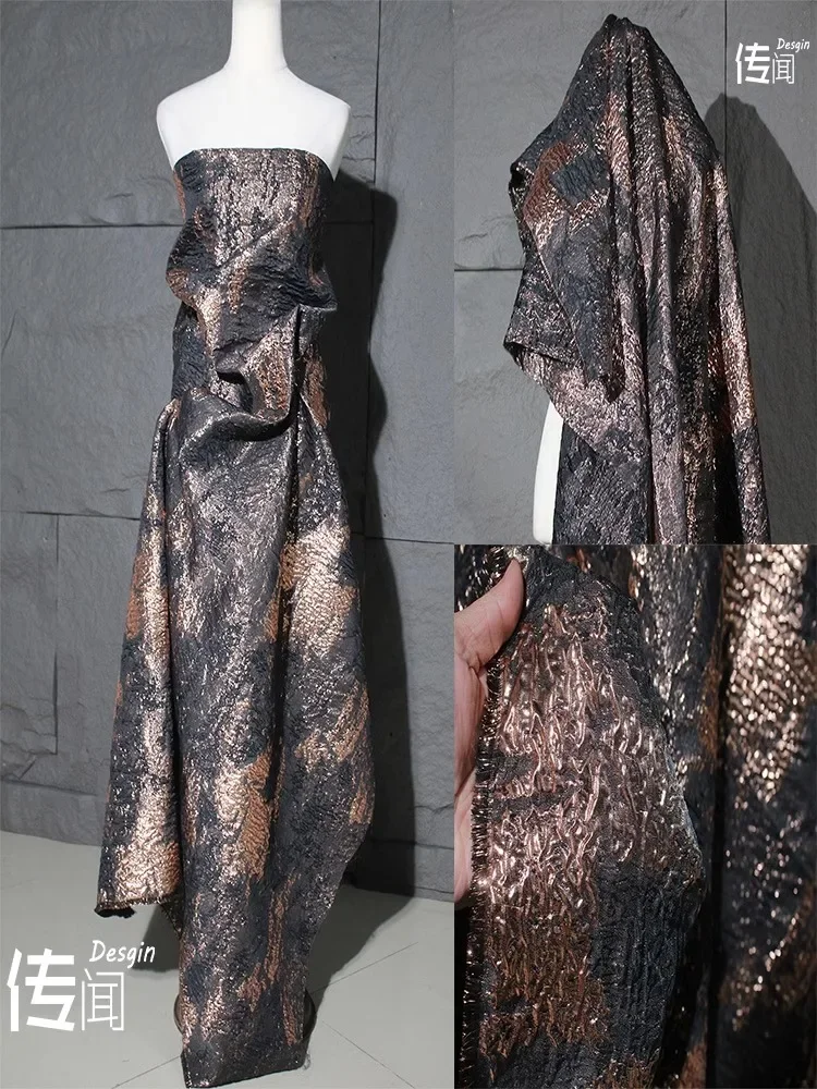 Retro Style Fabric Bronzing Jacket Hanfu Designer Fabric for Sewing Polyester Material Diy Cloth By The Meters
Retro Style Fabric Bronzing Jacket Hanfu Designer Fabric for Sewing Polyester Material Diy Cloth By The Meters