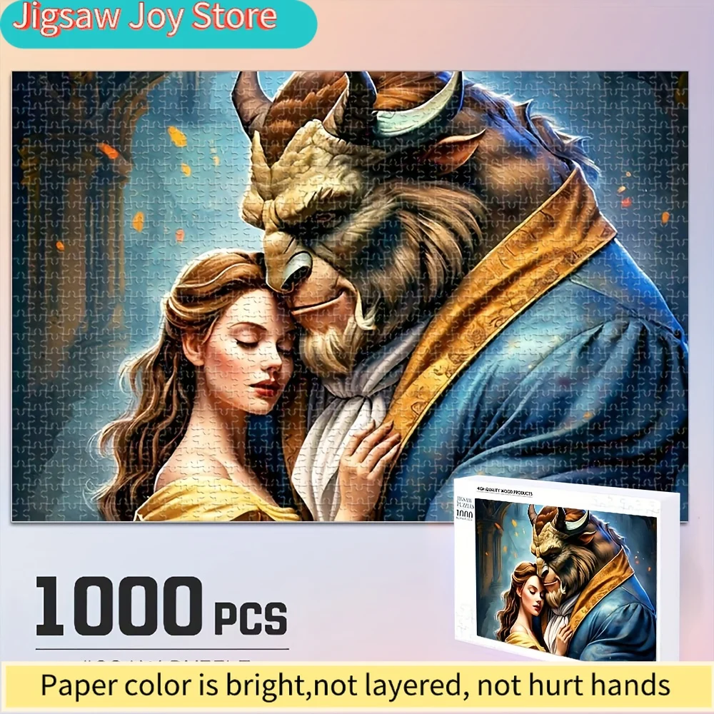 Деревянный пазл «Красавица и Чудовище» от Disney | Настольные игры для офиса, высокое качество изготовления, декор для дома, толстые и прочные, Pa
Деревянный пазл «Красавица и Чудовище» от Disney | Настольные игры для офиса, высокое качество изготовления, декор для дома, толстые и прочные, Pa