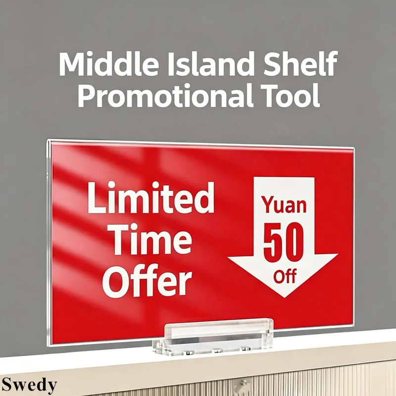 3 Pieces A4 210X297MM Strong Magnetic Acrylic Price Tag Sign Holder Poster Ad Frame Shelf Label Holder Display Stand
3 Pieces A4 210X297MM Strong Magnetic Acrylic Price Tag Sign Holder Poster Ad Frame Shelf Label Holder Display Stand