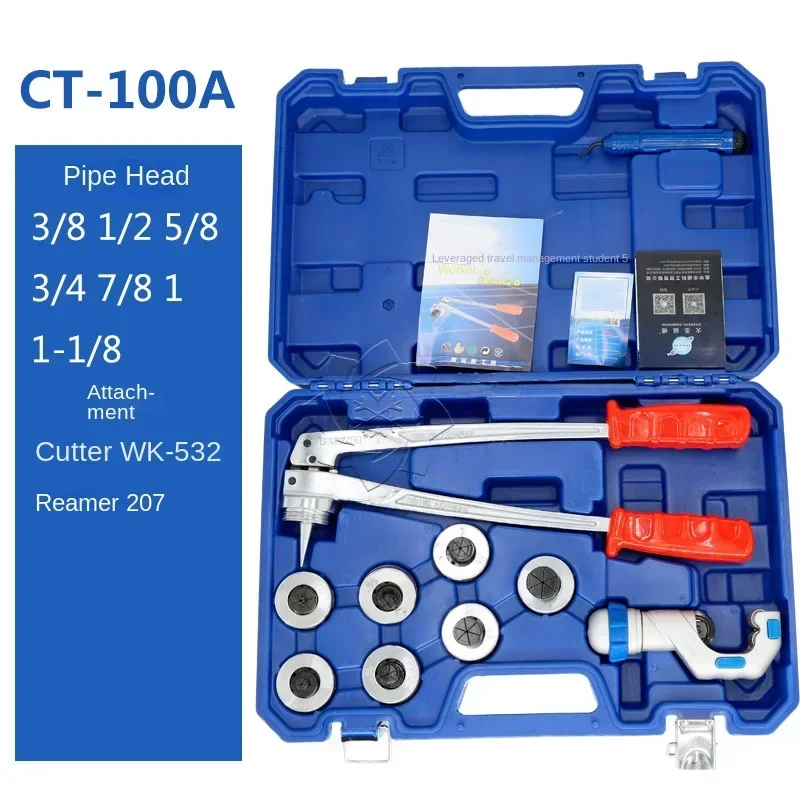 New Pipe Expander 300AL Hydraulic Expansion Pipe Air Conditioner Installation Refrigeration Maintenance Tool
New Pipe Expander 300AL Hydraulic Expansion Pipe Air Conditioner Installation Refrigeration Maintenance Tool