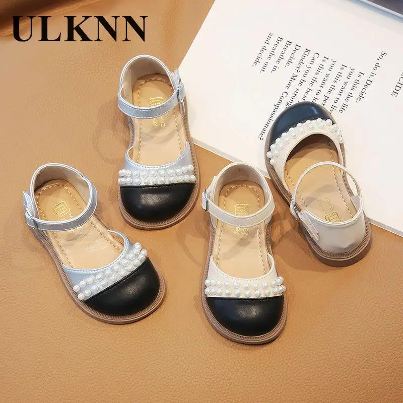 Student Soft Sole Single Shoes 2024 Summer New Girl's Fashion Pearl Small Leather Shoes Children's Fashionable Princess Shoes
Student Soft Sole Single Shoes 2024 Summer New Girl's Fashion Pearl Small Leather Shoes Children's Fashionable Princess Shoes