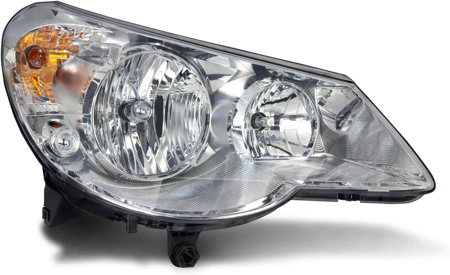 Галогенная фара, совместимая с 4-дверным седанным Chrysler Sebring 2007-2010, включает правую фару со стороны пассажира.
Галогенная фара, совместимая с 4-дверным седанным Chrysler Sebring 2007-2010, включает правую фару со стороны пассажира.