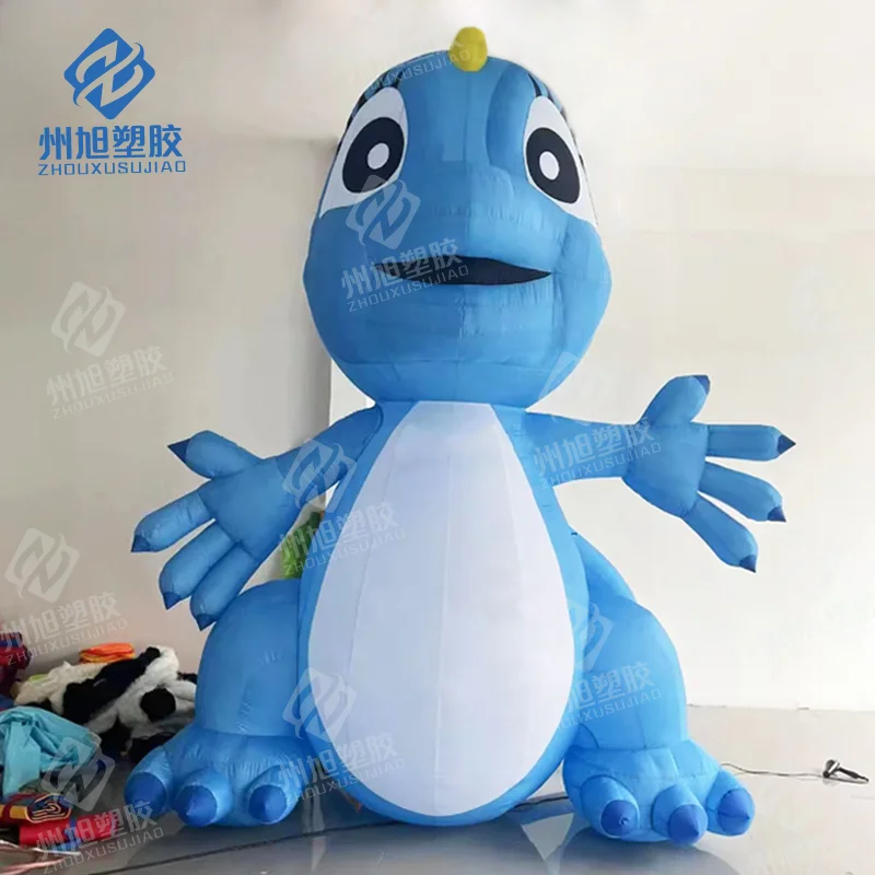 Inflatable dinosaur customize blue dinosaur baby cartoon dragon doll for zoo circurs performance advertising prop
Inflatable dinosaur customize blue dinosaur baby cartoon dragon doll for zoo circurs performance advertising prop