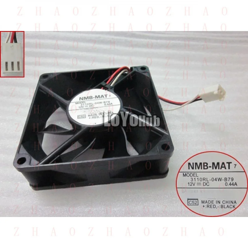 Вентилятор охлаждения L+ для NMB-MAT 8025 3110RL-04W-B79 C52 12В 0.44А 3-проводной 3-контактный
Вентилятор охлаждения L+ для NMB-MAT 8025 3110RL-04W-B79 C52 12В 0.44А 3-проводной 3-контактный