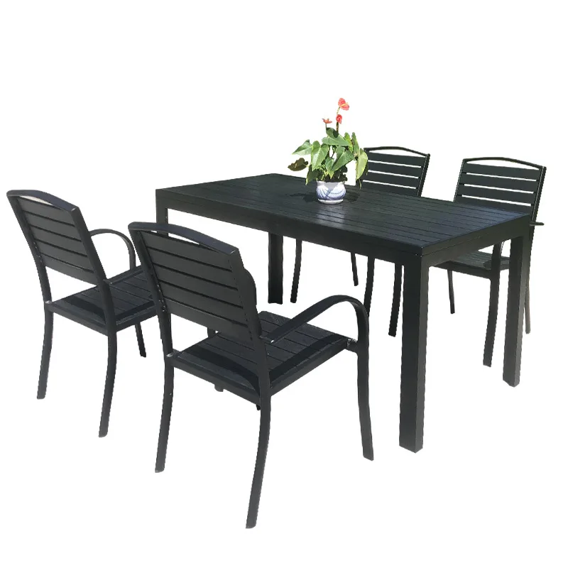Garden balcony garden leisure aluminum alloy table and chair combination
Garden balcony garden leisure aluminum alloy table and chair combination