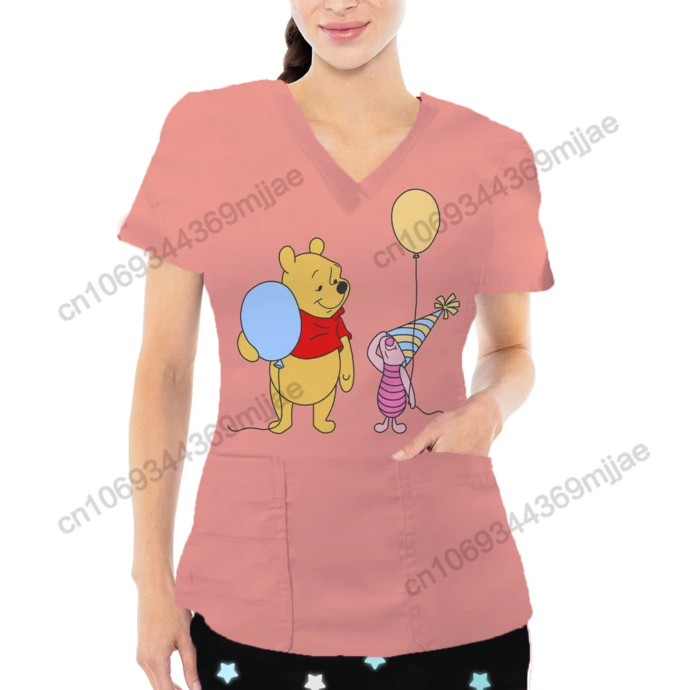 Nurse Uniform Female Clothing V-neck Disney Pocket Women's -shir T Shirt for Women Clothing 2023 New Arrivals Woman Clothes Kpop
Nurse Uniform Female Clothing V-neck Disney Pocket Women's -shir T Shirt for Women Clothing 2023 New Arrivals Woman Clothes Kpop