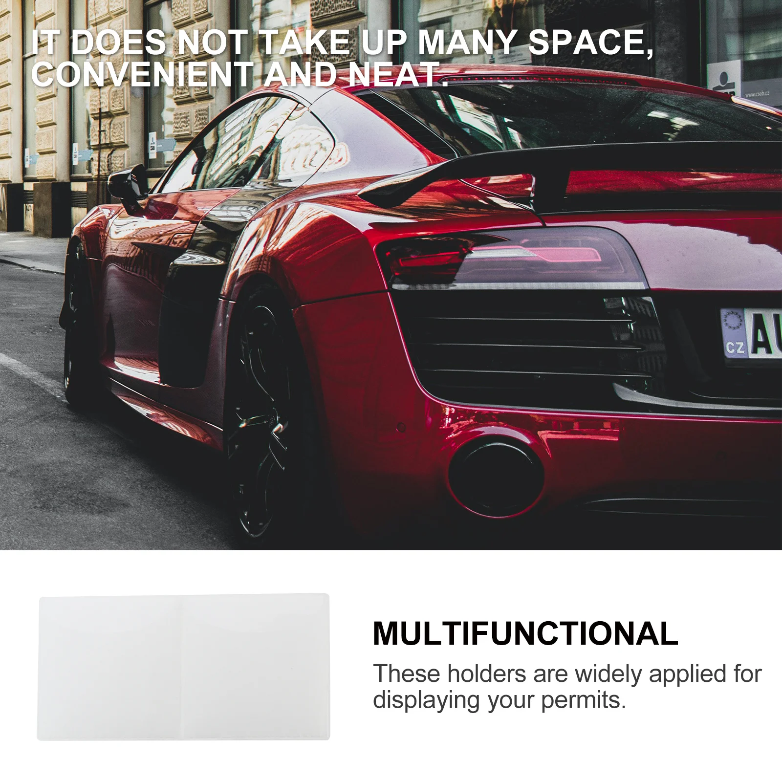 10Pcs Car Parking Permit Holders Windscreen Transparent Pass Pouch Non-Sticky Durable Ticket Holder for Notes Secure Display
10Pcs Car Parking Permit Holders Windscreen Transparent Pass Pouch Non-Sticky Durable Ticket Holder for Notes Secure Display