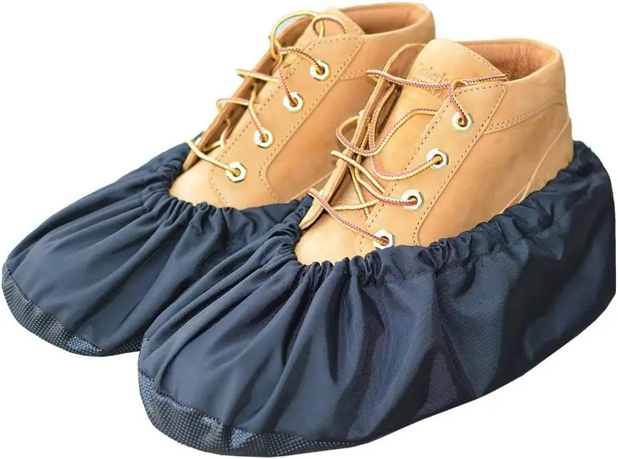 Reusable Shoe and Boot Covers for Contractors - Non-Slip, Black, Large, 1 Pair
Reusable Shoe and Boot Covers for Contractors - Non-Slip, Black, Large, 1 Pair