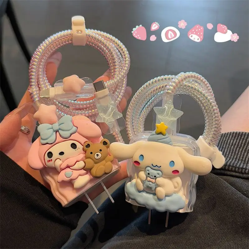 3D Cute Cartoon Cable Protector Case for iPhone 18W 20W Charging Cable Winder Data Breakage-proof Charger Accessories
3D Cute Cartoon Cable Protector Case for iPhone 18W 20W Charging Cable Winder Data Breakage-proof Charger Accessories
