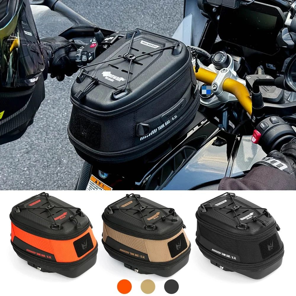 Rhinowalk Motorcycle Tank Bag Magnetic Quick Release 6.5L Motor Luggage With Rain Cover FOR BMW KTM Beneli HONDA CFMOTO DUCATI
Rhinowalk Motorcycle Tank Bag Magnetic Quick Release 6.5L Motor Luggage With Rain Cover FOR BMW KTM Beneli HONDA CFMOTO DUCATI