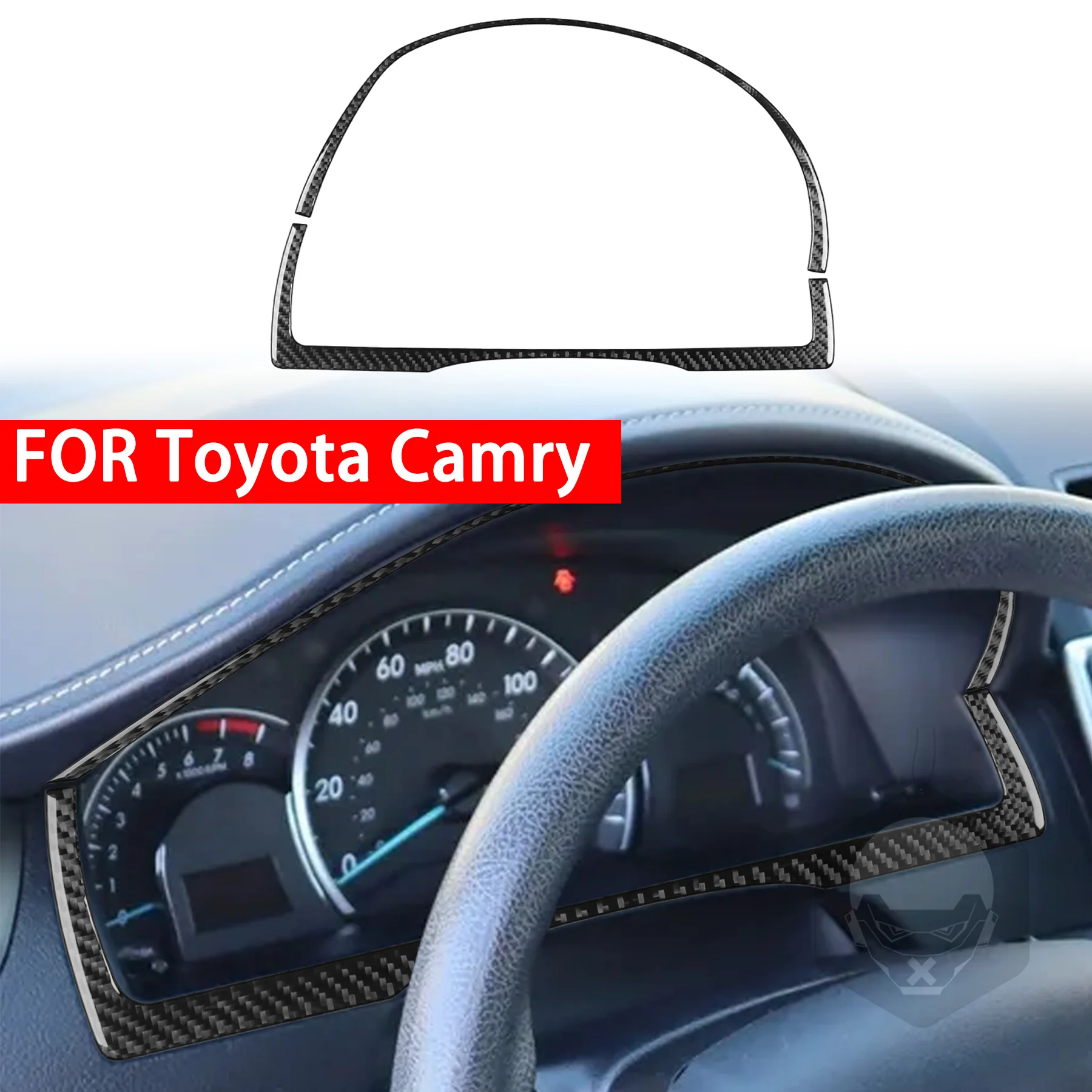 Real Soft Carbon Fiber Dashboard Speedometer Frame Cover Decor Car Interior Accessories Sticker FOR Toyota Camry 2015 2016 2017
Real Soft Carbon Fiber Dashboard Speedometer Frame Cover Decor Car Interior Accessories Sticker FOR Toyota Camry 2015 2016 2017