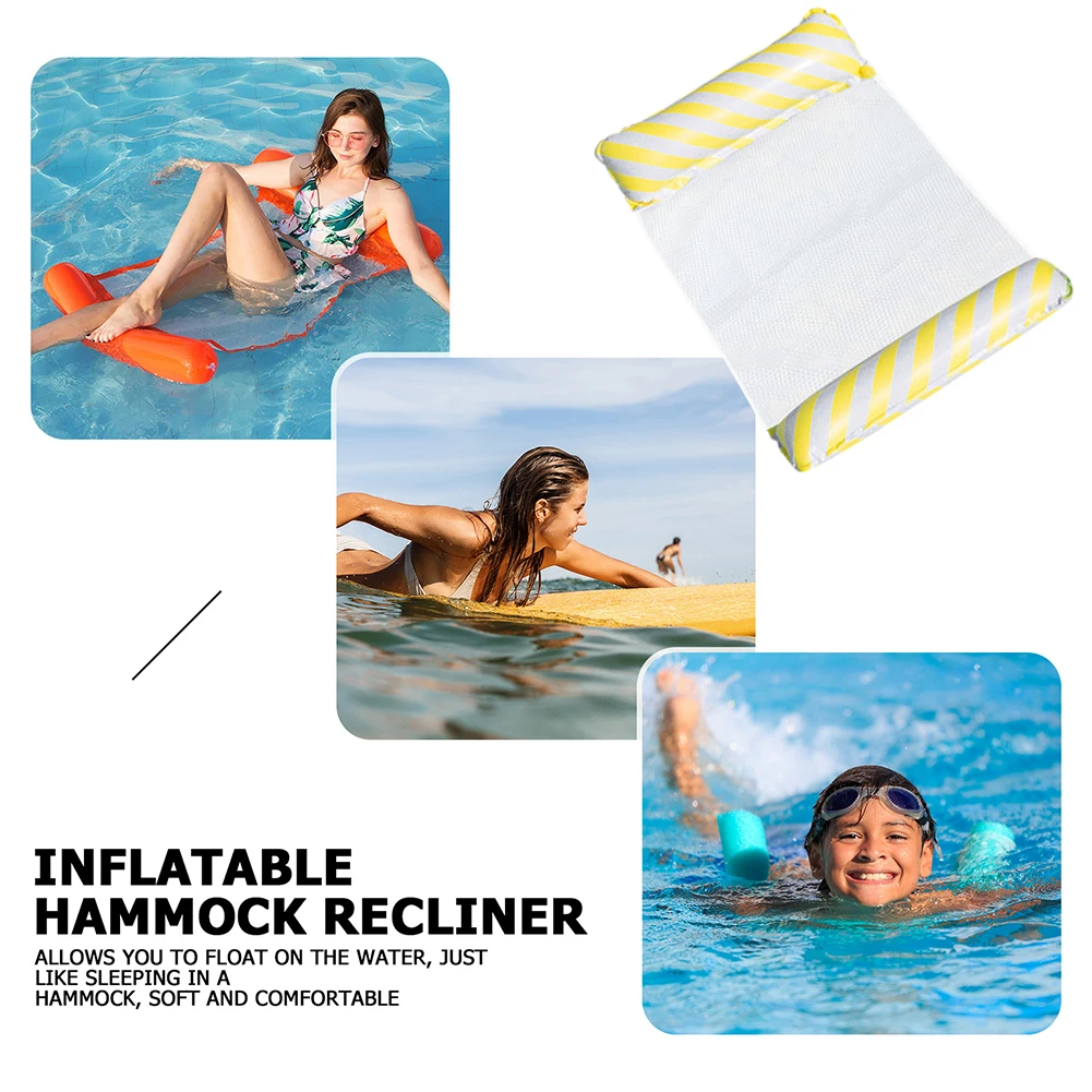 Foldable Floating Water Hammock Loading Inflatable Mattress Water Float Lounger Roll Up Swimming Pool Accessories Floating Bed
Foldable Floating Water Hammock Loading Inflatable Mattress Water Float Lounger Roll Up Swimming Pool Accessories Floating Bed