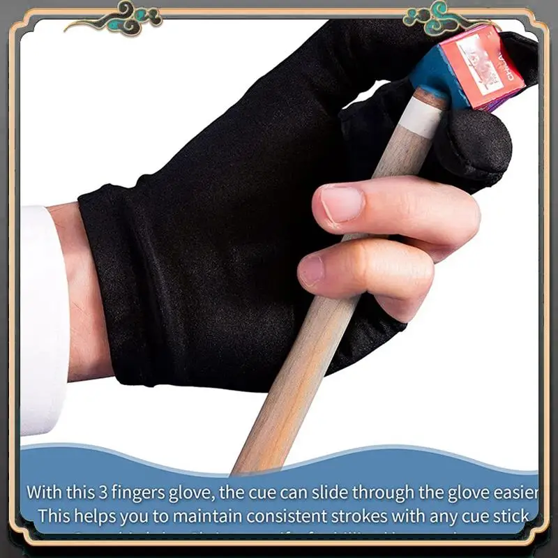 Premium 66 Pieces Billiard Gloves 3 Finger Cue Shooter Pool Gloves Sport Gloves For Women&Men Both Left And Right Hand,Black
Premium 66 Pieces Billiard Gloves 3 Finger Cue Shooter Pool Gloves Sport Gloves For Women&Men Both Left And Right Hand,Black