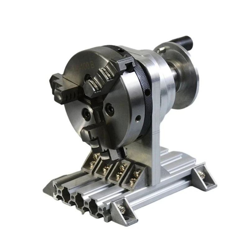 3 Claws 80mm 100mm Chuck Manual Rotation Axis Center Height 106MM Full Aluminum Hand Crank Rotating Chuck DIY Woodworking Tools
3 Claws 80mm 100mm Chuck Manual Rotation Axis Center Height 106MM Full Aluminum Hand Crank Rotating Chuck DIY Woodworking Tools