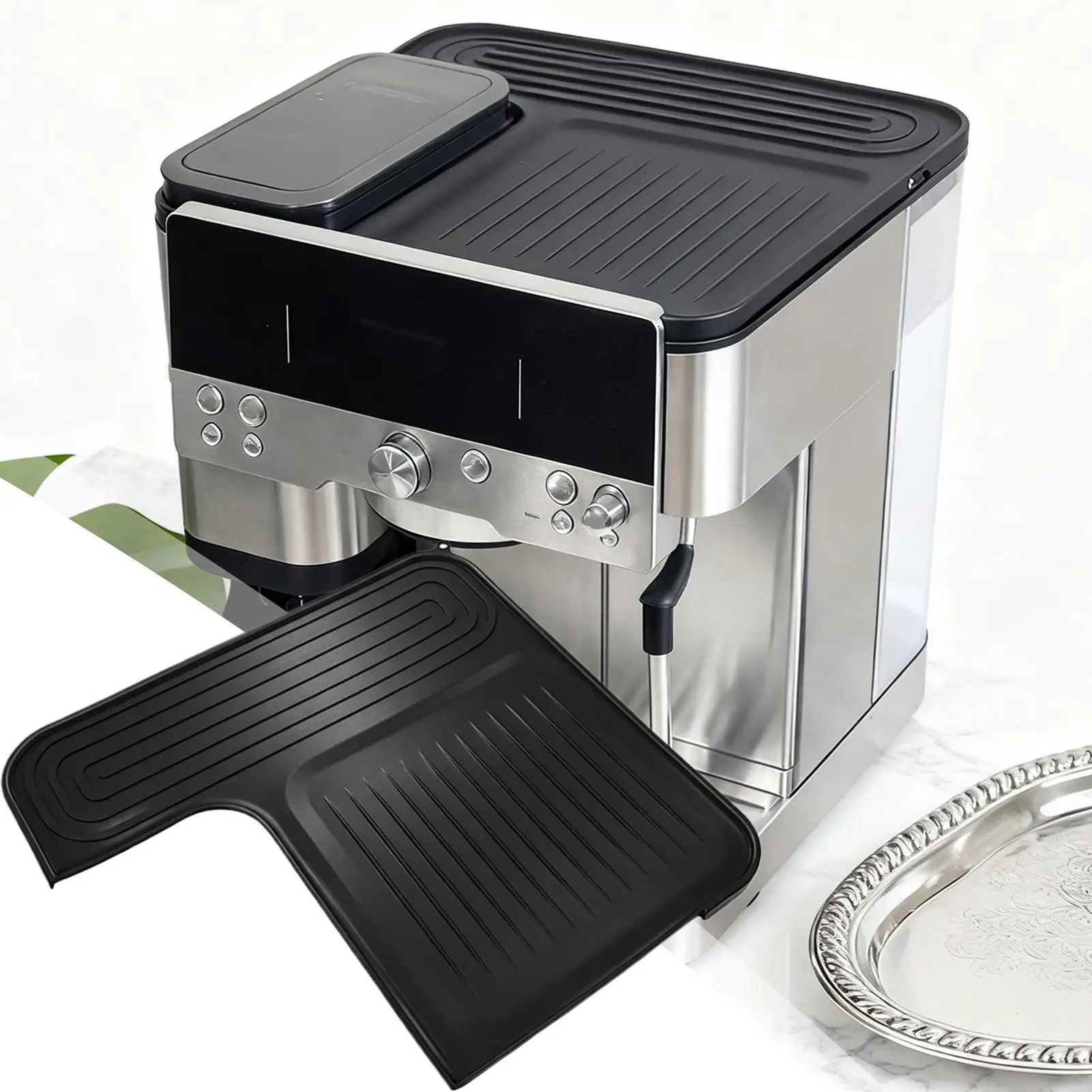 Coffee Machine Mat Waterproof Heat-Resistant Cafe Machine Top Pad For Bar Workplace Party Home Kitchen Dining Living Room
Coffee Machine Mat Waterproof Heat-Resistant Cafe Machine Top Pad For Bar Workplace Party Home Kitchen Dining Living Room