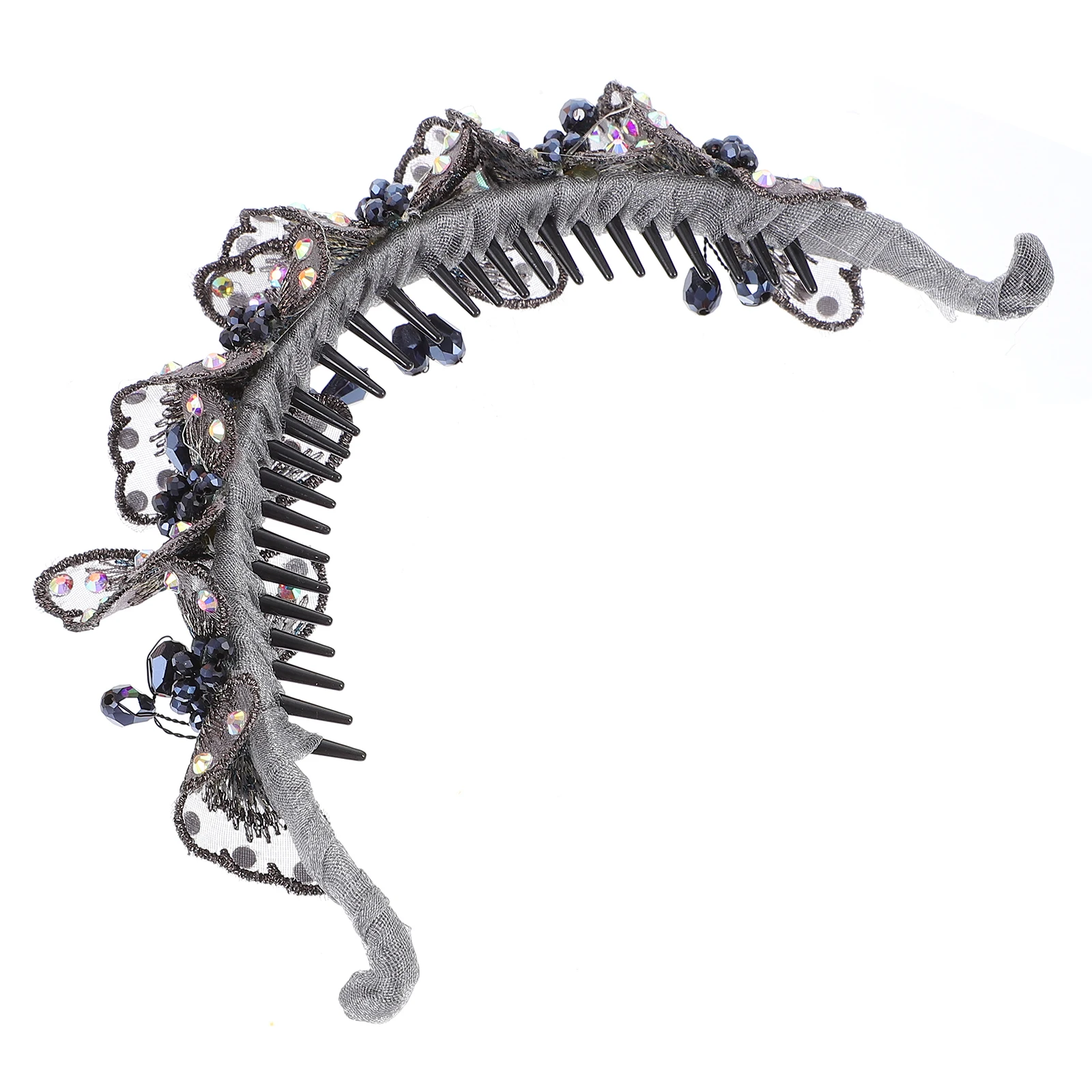 Crystal Hairpin H made Woven Clips Rhinestone Hairgrip Large Grey Yarn Slides Hair Accessories Wedding Party Prom Daily Wear
Crystal Hairpin H made Woven Clips Rhinestone Hairgrip Large Grey Yarn Slides Hair Accessories Wedding Party Prom Daily Wear