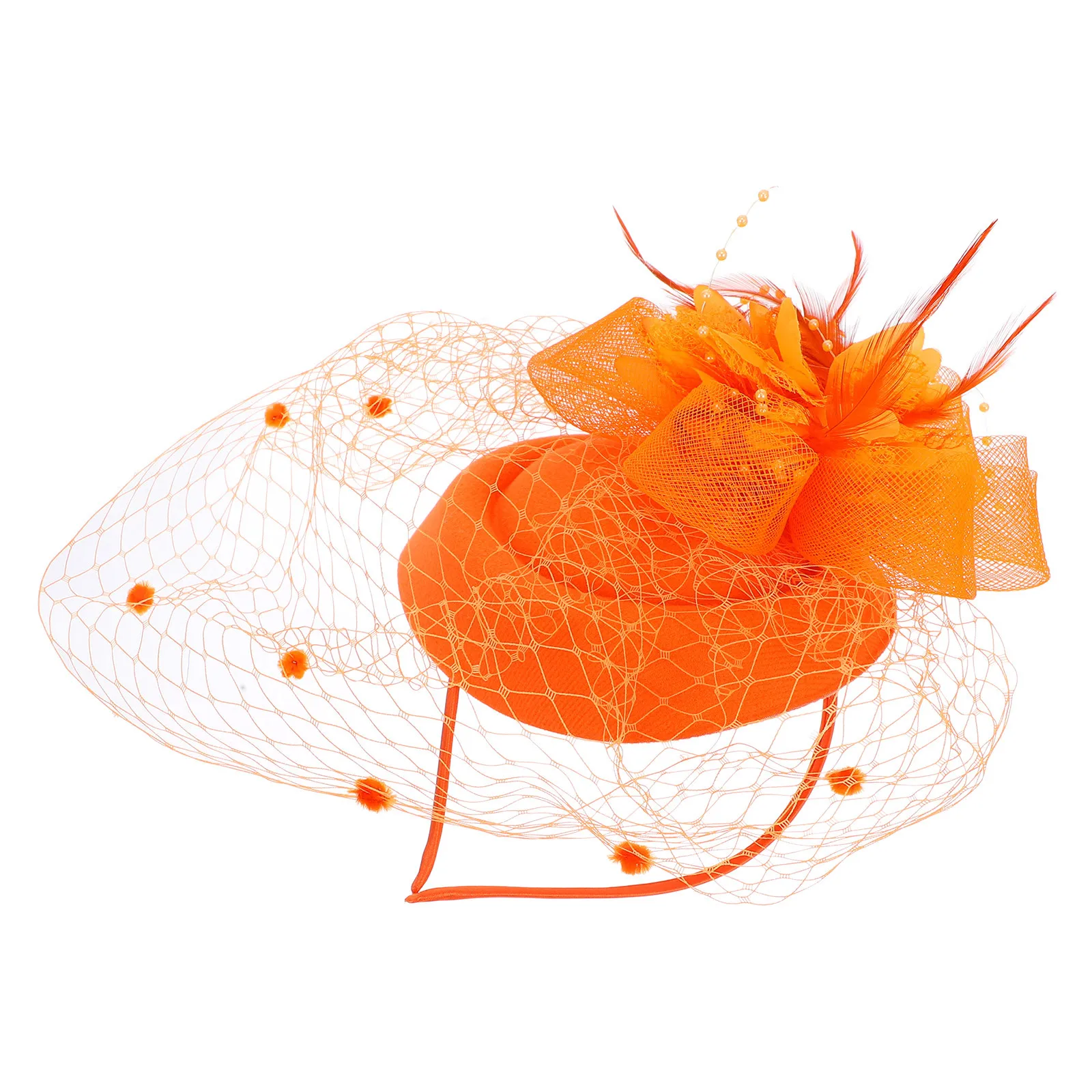 Vintage Veil Fascinator Headband Net Mesh Plume Hair Accessory Lightweight Small Hat Elegant Retro Style Tea Party Wedding
Vintage Veil Fascinator Headband Net Mesh Plume Hair Accessory Lightweight Small Hat Elegant Retro Style Tea Party Wedding