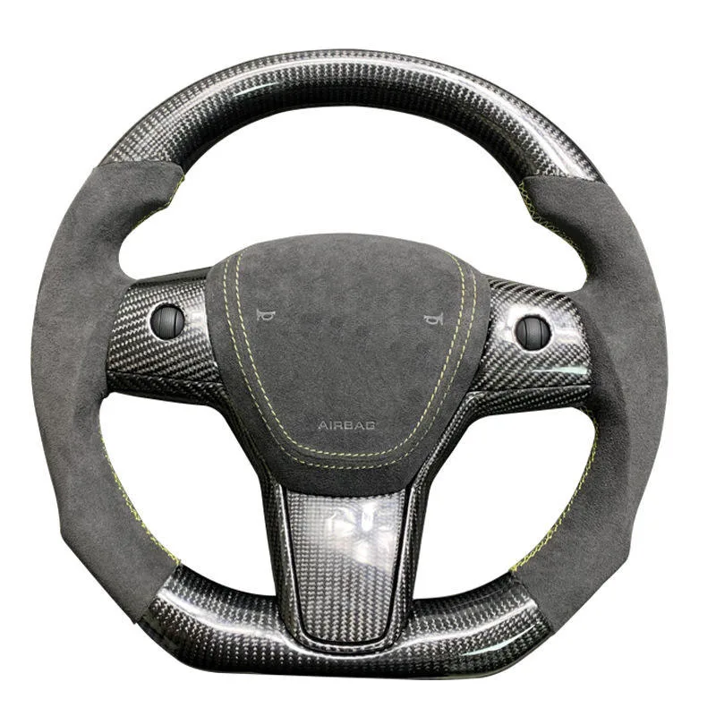 For Car Accessories Custom Carbon Fiber Car Steering Wheel Fit For Tesla Model 3 Model Y S X 2022
For Car Accessories Custom Carbon Fiber Car Steering Wheel Fit For Tesla Model 3 Model Y S X 2022