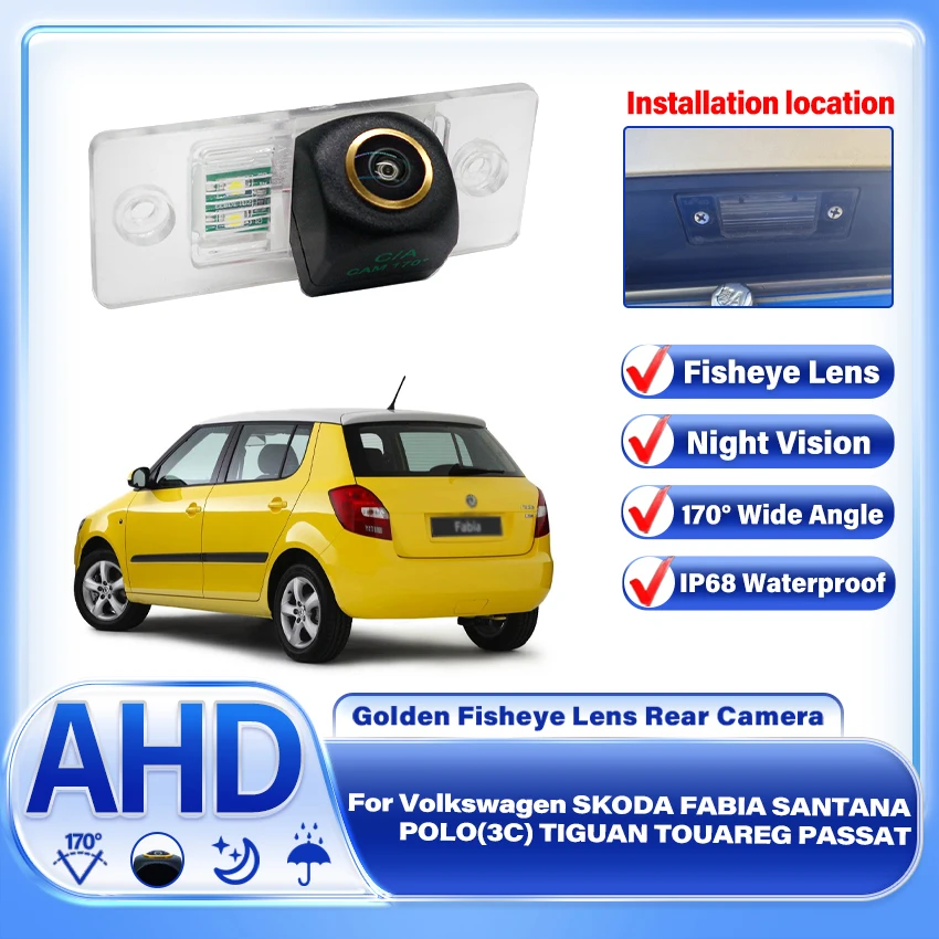 AHD Waterproof Night Vision Car Rear View Reverse Camera For Volkswagen SKODA FABIA SANTANA POLO(3C) TIGUAN TOUAREG PASSAT
AHD Waterproof Night Vision Car Rear View Reverse Camera For Volkswagen SKODA FABIA SANTANA POLO(3C) TIGUAN TOUAREG PASSAT