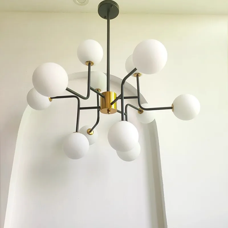 Nordic home decoration crystal chandelier restaurant chandelier chandelier ceiling lamp villa chandelier indoor lighting lamps
Nordic home decoration crystal chandelier restaurant chandelier chandelier ceiling lamp villa chandelier indoor lighting lamps