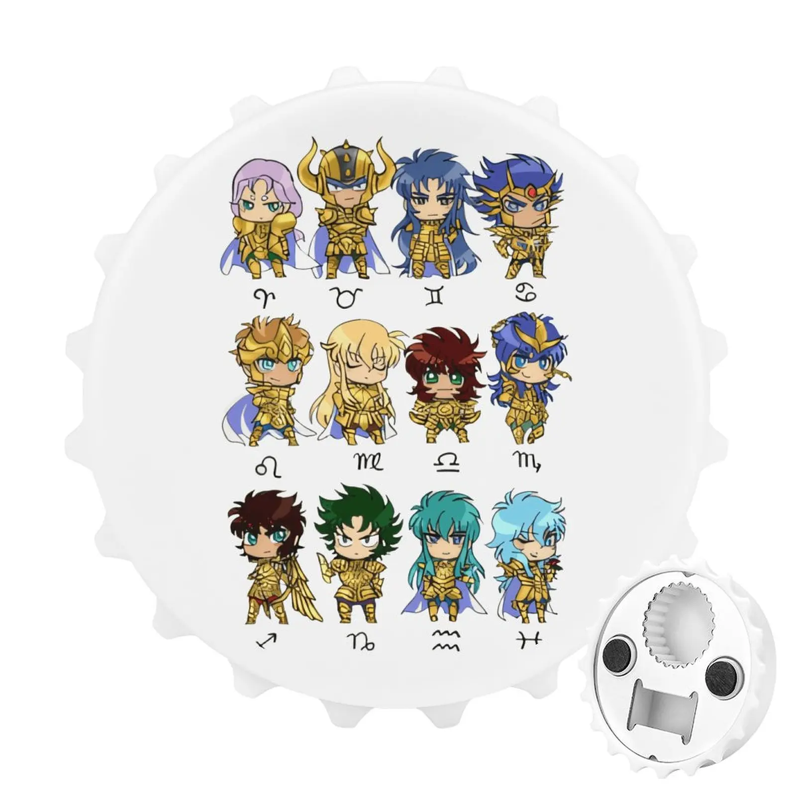 Refrigerator Magnet Bottle Opener Magnetic Attraction Alloy Mu Aldebaran Saga DeathMask Shaka Dokho Shura Camus Aphrodite Goods 
Refrigerator Magnet Bottle Opener Magnetic Attraction Alloy Mu Aldebaran Saga DeathMask Shaka Dokho Shura Camus Aphrodite Goods