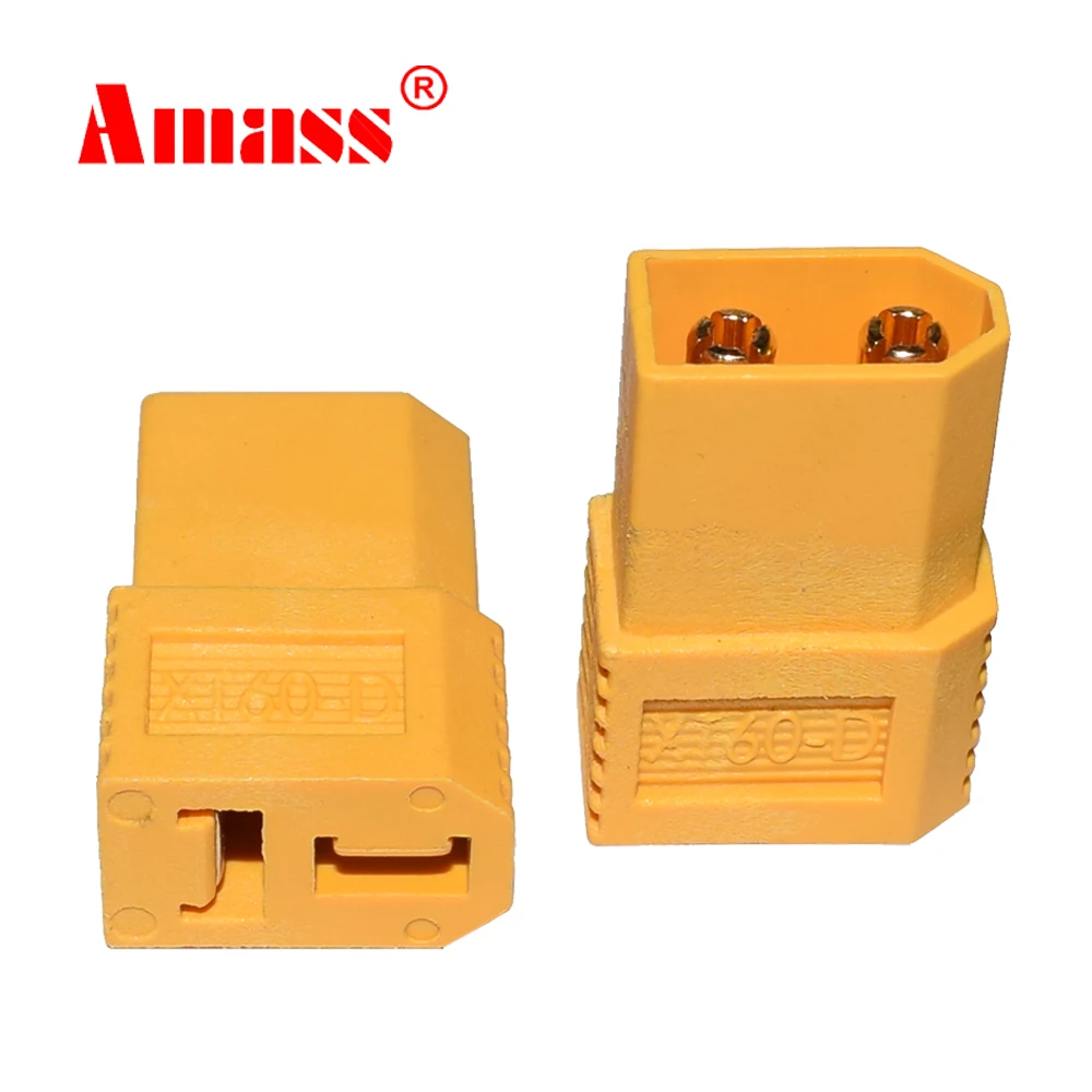 Amass 2PCS XT60 male to Female Deans T Plug Connector Adapter No Wires Wireless RC LiPo NiMH Battery ESC Connector Adapters
Amass 2PCS XT60 male to Female Deans T Plug Connector Adapter No Wires Wireless RC LiPo NiMH Battery ESC Connector Adapters