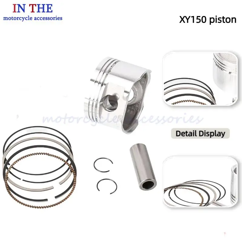 Upgraded XY150 Engine Piston Heat Resistant High Precision Fit XY150cc Scooter Dirt Bike Repair Parts
Upgraded XY150 Engine Piston Heat Resistant High Precision Fit XY150cc Scooter Dirt Bike Repair Parts