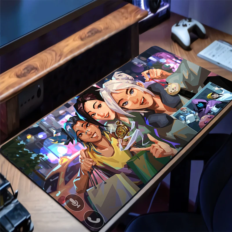 Gaming Mousepad V-valorant Jett Anime Mouse Mat Office Gamer Computer Mouse Pad HD Print Large Desk Mat PC carpet game Mousepad
Gaming Mousepad V-valorant Jett Anime Mouse Mat Office Gamer Computer Mouse Pad HD Print Large Desk Mat PC carpet game Mousepad