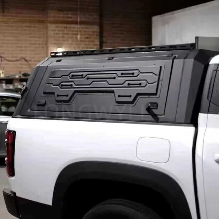 Customized Hard Top Canopy with Sliding Windows for BYD Shark 6 Aluminum Smartcap Truck Camper Shell Off-road Accessories
Customized Hard Top Canopy with Sliding Windows for BYD Shark 6 Aluminum Smartcap Truck Camper Shell Off-road Accessories