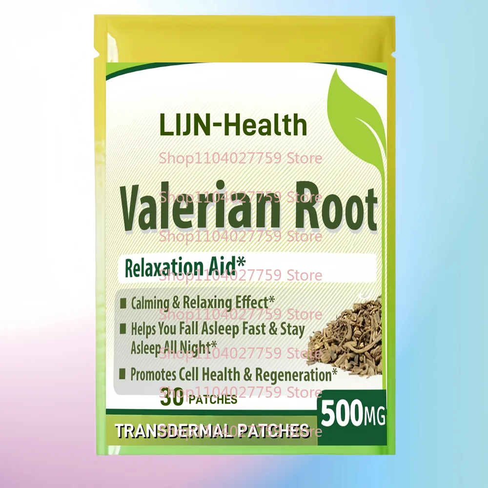 30 Patches Valerian Root Transdermal Patches with Chamomile Vitamin C for Sleep & Stress Relief
30 Patches Valerian Root Transdermal Patches with Chamomile Vitamin C for Sleep & Stress Relief