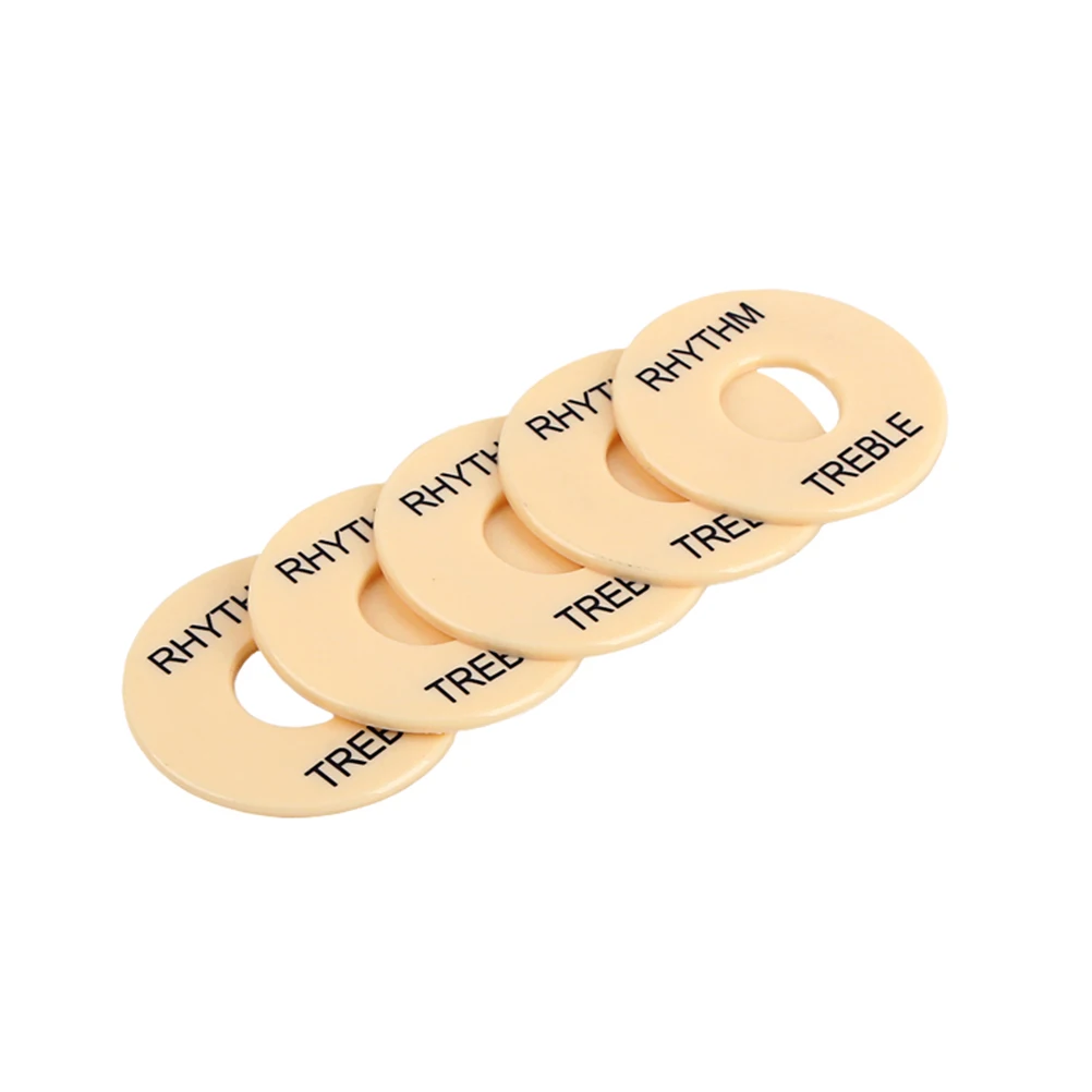5pcs Rhythm Washer Toggle Switch Plate Electric Guitar Accessories Replacement Guitar Toggle Switch Plate Washer Parts
5pcs Rhythm Washer Toggle Switch Plate Electric Guitar Accessories Replacement Guitar Toggle Switch Plate Washer Parts
