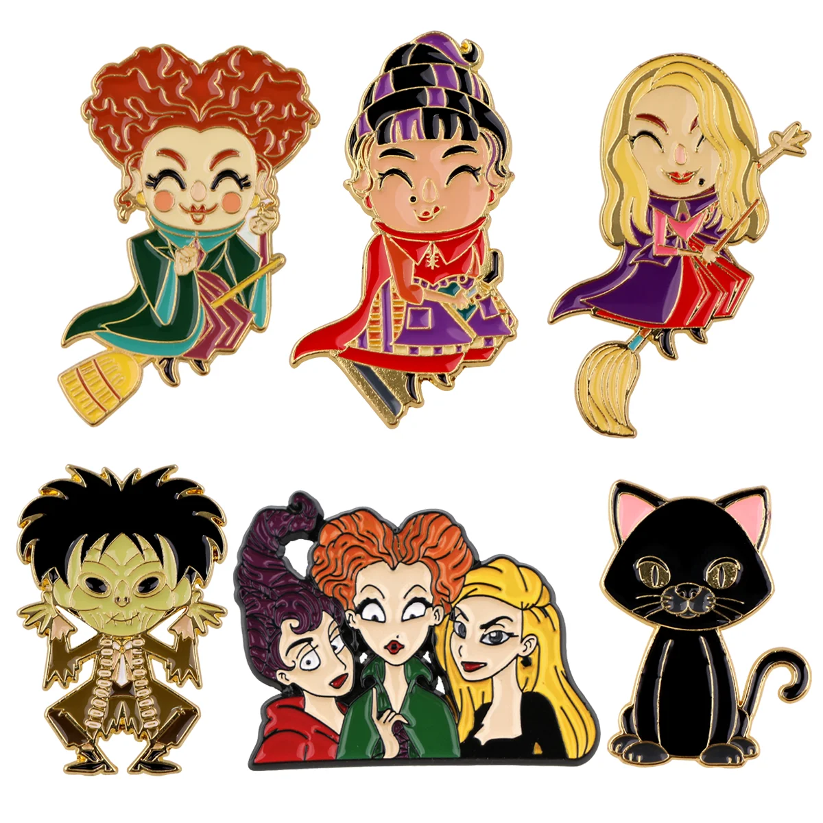 Funny Witch Enamel Pin Brooches For Women Lapel Pins Badge on Backpack Costume Accessories Fashion Jewelry Gifts for Friends
Funny Witch Enamel Pin Brooches For Women Lapel Pins Badge on Backpack Costume Accessories Fashion Jewelry Gifts for Friends