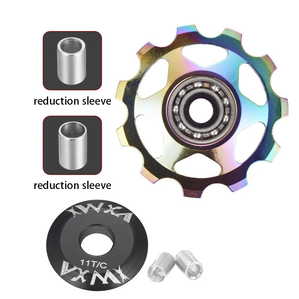 1pc 11T/13T Bicycle Rear Derailleur Jockey Wheel for Mountain/Road Bike Aluminum Alloy 39/48mm Variable Speed Guide Wheel
1pc 11T/13T Bicycle Rear Derailleur Jockey Wheel for Mountain/Road Bike Aluminum Alloy 39/48mm Variable Speed Guide Wheel
