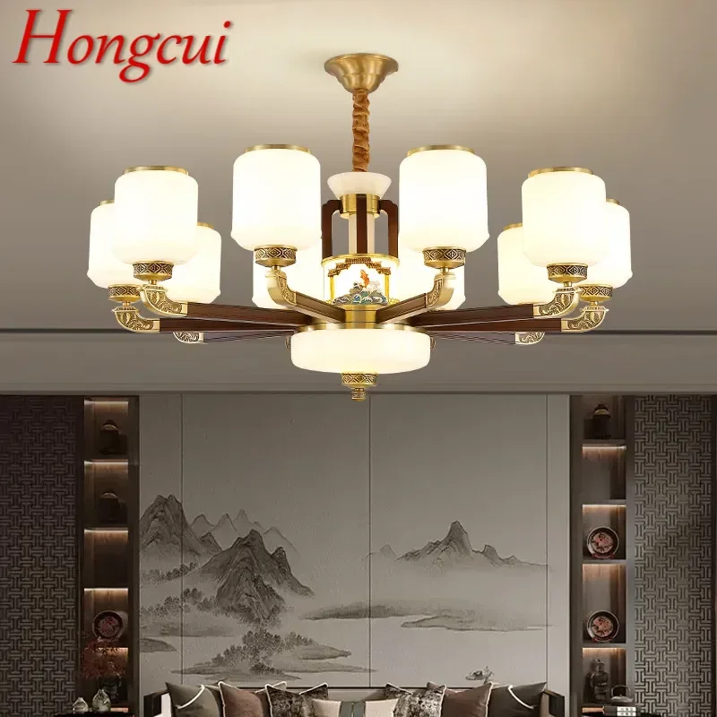 Современная роскошная латунная Подвесная лампа Hongcui в китайском стиле, люстра для гостиной, столовой, спальни, виллы
Современная роскошная латунная Подвесная лампа Hongcui в китайском стиле, люстра для гостиной, столовой, спальни, виллы