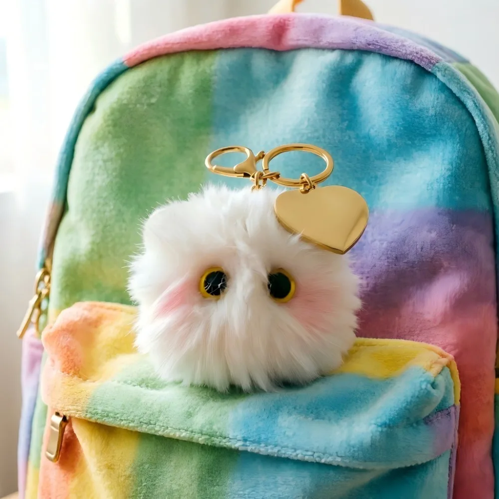 Camping Day Trinkets Bulk Backpack Cute Blush Cat Ball Original Design Cartoon Handmade Plush Pendant Cat Keychain Girly Gift
Camping Day Trinkets Bulk Backpack Cute Blush Cat Ball Original Design Cartoon Handmade Plush Pendant Cat Keychain Girly Gift