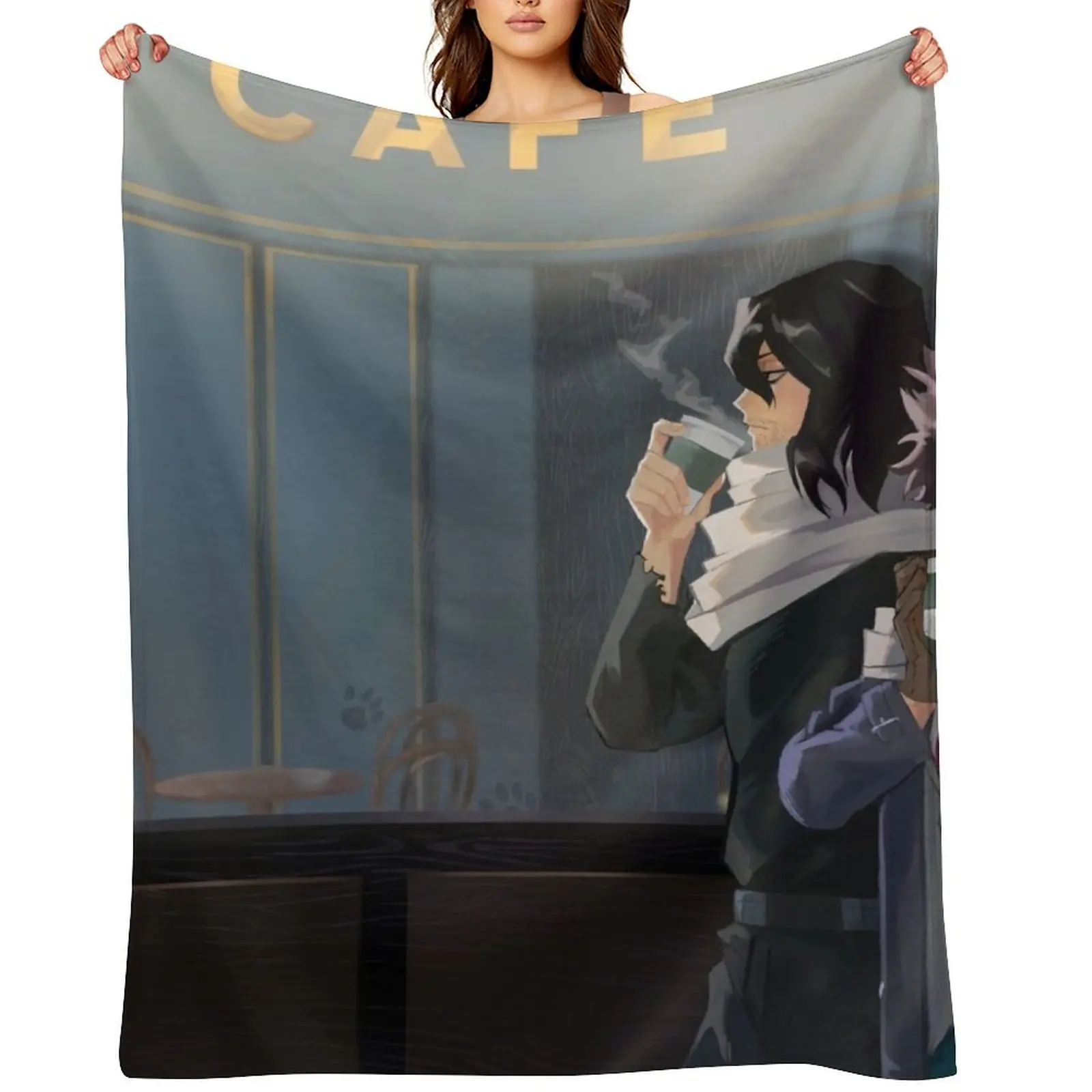 Aizawa and Shinsou Cat Cafe Throw Blanket blankets ands christmas gifts Large Blankets
Aizawa and Shinsou Cat Cafe Throw Blanket blankets ands christmas gifts Large Blankets