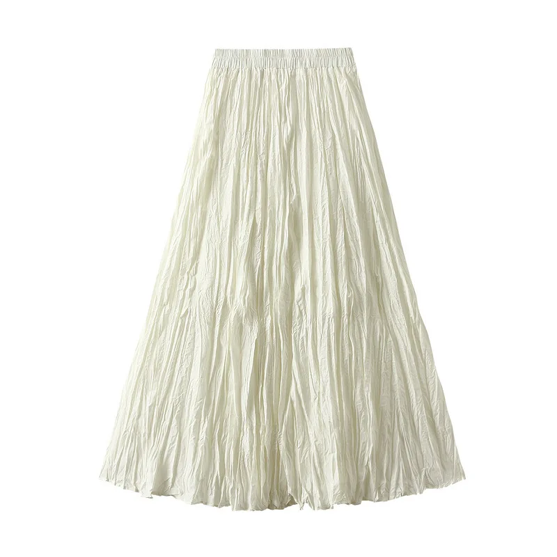 New In 2025 Trendy Women's Spring Summer Elegant Pleated Long Skirt Female Korean Fashon Sweet A-line High Waist Faldas
New In 2025 Trendy Women's Spring Summer Elegant Pleated Long Skirt Female Korean Fashon Sweet A-line High Waist Faldas