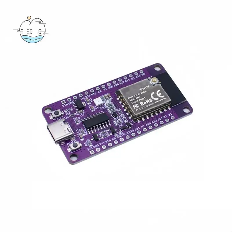 AED6-RTL8720DN Двухдиапазонный модуль Wi-Fi Bluetooth NICEMCU BW16 Встроенная антенна макетной платы,
AED6-RTL8720DN Двухдиапазонный модуль Wi-Fi Bluetooth NICEMCU BW16 Встроенная антенна макетной платы,