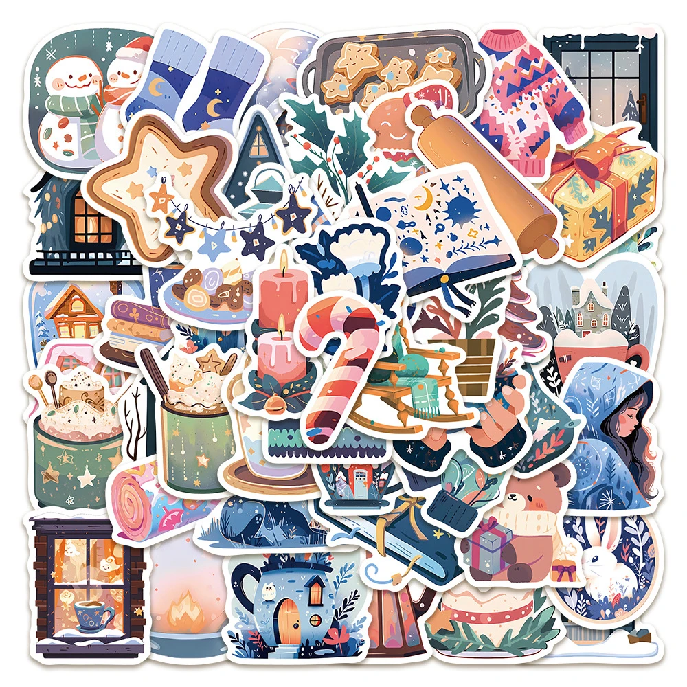 10/30/50pcs Kawaii Warm in Winter Cartoon Stickers Aesthetic Decals Laptop Phone Notebook Suitcase Diary Decoration Sticker Toys
10/30/50pcs Kawaii Warm in Winter Cartoon Stickers Aesthetic Decals Laptop Phone Notebook Suitcase Diary Decoration Sticker Toys