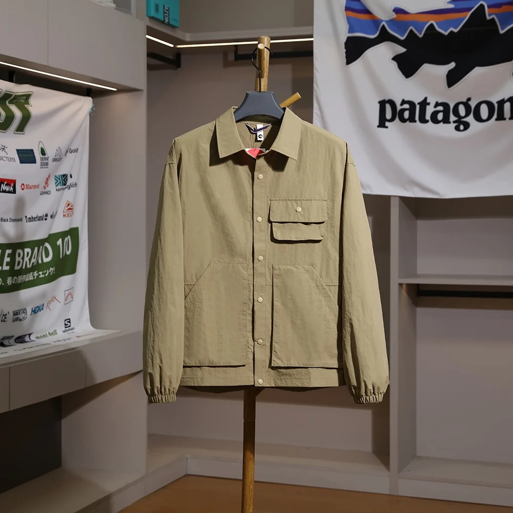 Nordic Luxury Men's Shirt Jacket Multiple Pockets Micro Pleat Collar Outdoor Workwear Breathable Polyester Fiber Long Sleeve
Nordic Luxury Men's Shirt Jacket Multiple Pockets Micro Pleat Collar Outdoor Workwear Breathable Polyester Fiber Long Sleeve