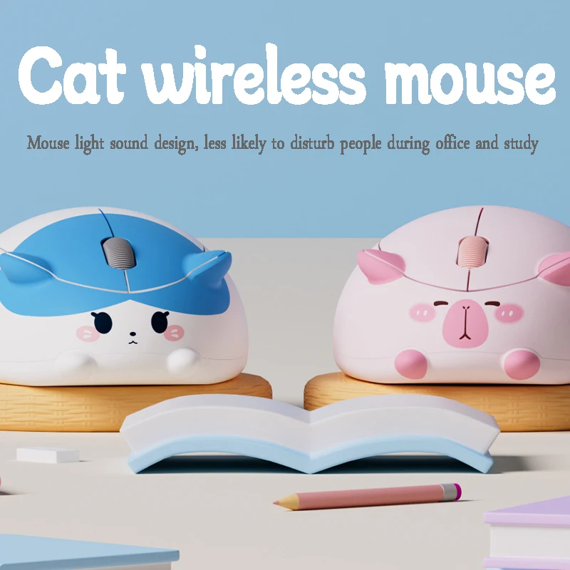 Capybara/Calico Cat Ragdoll Wireless Mouse 3D Stereoscopic mouse Long Battery Life 2.4G Gaming Mouse For laptops Pc Mouse Gamer
Capybara/Calico Cat Ragdoll Wireless Mouse 3D Stereoscopic mouse Long Battery Life 2.4G Gaming Mouse For laptops Pc Mouse Gamer