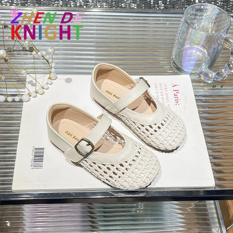 2025 Children's Woven Single Shoes Soft-soled Toe Sandals Princess Shoes for Girls and Walking Shoes New Spring/Summer
2025 Children's Woven Single Shoes Soft-soled Toe Sandals Princess Shoes for Girls and Walking Shoes New Spring/Summer