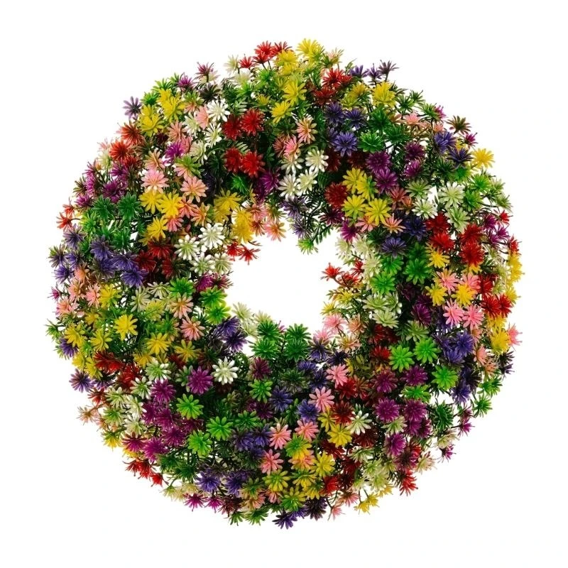 Colorful Flower Wreath Artificial Spring Wreath for Door Garden Outdoor Indoor 15UB
Colorful Flower Wreath Artificial Spring Wreath for Door Garden Outdoor Indoor 15UB